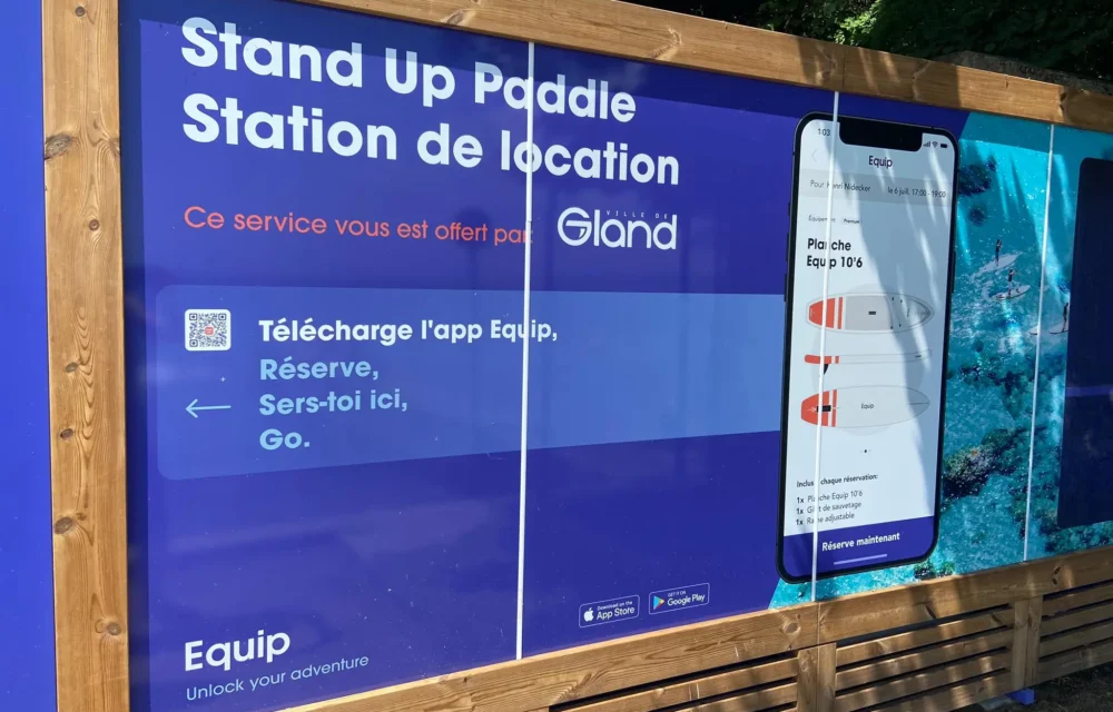 De l&rsquo;équipement nautique en libre-service